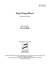 Sing A Song of Peace 2/3/4-Part choral sheet music cover Thumbnail